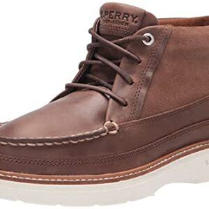 Sperry Men's A/O PLUSHWAVE Lug Chukka Boot, Brown, 10