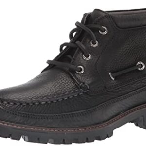 Sperry Men's Gold Authentic Original Lug Chukka Boot, Black, 12