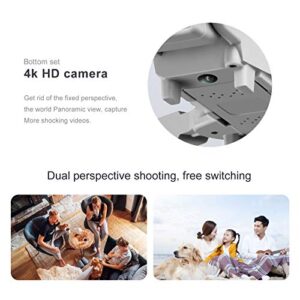 GoolRC Mini Drone with Dual Camera for Adults, KK5 WiFi FPV Drone with 4K HD Camera, RC Quadcopter with 360° Flip, Gesture Photo/Video, Headless Mode, Altitude Hold, Include Carry Bag and 3 Batteries