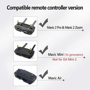 Hanatora Remote Controller Stick Thumb Rocker for DJI Mavic Mini,Mini SE,Mavic 2 Pro/Zoom,Mavic Air Drone, Metal Aluminum Control Joystick Replacement Accessories