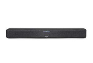 denon home sound bar 550 - compact 3d surround sound, dolby atmos & dts:x, built-in heos, amazon alexa, seamless integration with denon home 150, 250, 350 wireless speakers for multi-room audio, black