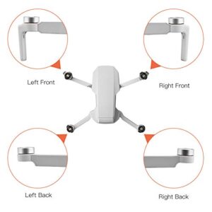 RC Drone Arm, ABS + Metal Mini RC Drone Arm Drone Arm Spare Parts Compatible for Mavic Mini 2 Drone(Back Left)