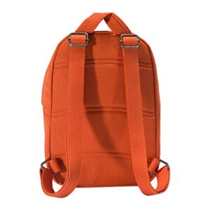 Carhartt Classic Mini, Durable, Water-Resistant Backpack with Adjustable Shoulder Straps, Sunstone, One Size