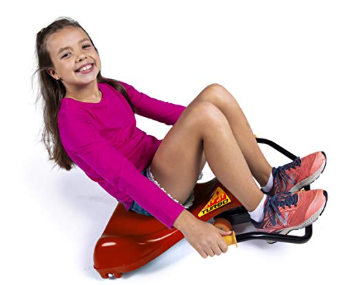 The Original Roller Racer Junior Flying Turtle Sit Skate, Kid Powered, No Motor, No Pedals, No Batteries, Power by Zig zag Motion, Promotes Active Play in or Outdoors, Non-marring Skate Wheels