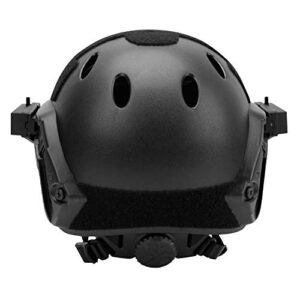 Integrated Tactical Airsoft Painball Full Face Protection, PJ Helmet F22, with Removable Steel Mesh Mask and Goggles