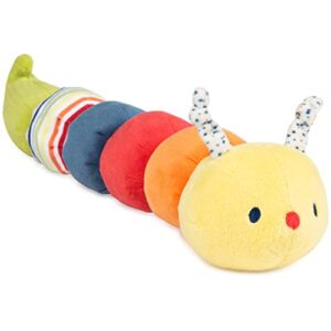 gund baby tinkle crinkle collection essential caterpillar stuffed animal sensory plush, 14”