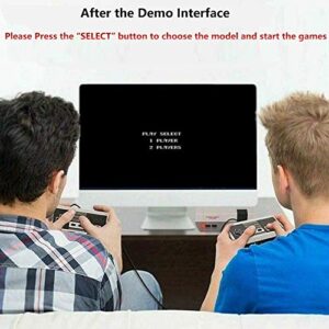 Retro Game Console,Classic Mini Console with Built-in 620 Classic Edition Games and 2 Controllers,AV Output Video Games for Kids and Adults as Gifts.