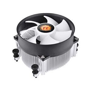 thermaltake 95w gravity a2 cpu cooler, 92mm 4-pins pwm 1200~3500rpm aluminum extrusion cpu cooling fan for amd am5 am4 cl-p078-al09wt-a