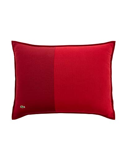 Lacoste Cliff Duvet Set, Full/Queen, Red