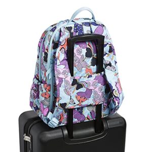 Vera Bradley Women's Cotton Campus Backpack, Butterfly By - Recycled Cotton, One Size