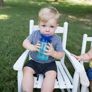 Dr. Brown’s Milestones Sippy Cup with Straw, Blue, 12oz, 2 Pack, 12m+