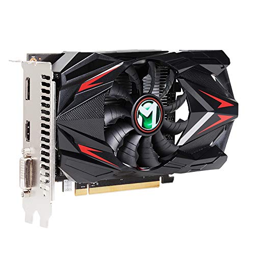 maxsun AMD Radeon RX 550 4GB GDDR5 ITX Computer PC Gaming Video Graphics Card GPU 128-Bit DirectX 12 PCI Express X16 3.0 DVI-D Dual Link, HDMI, DisplayPort