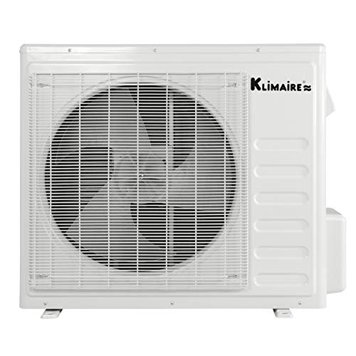 Klimaire DIY 12,000 BTU 20 SEER Mini Split Heat Pump Air Conditioner w/ 25-ft Pre-Charged Installation Kit - 115V