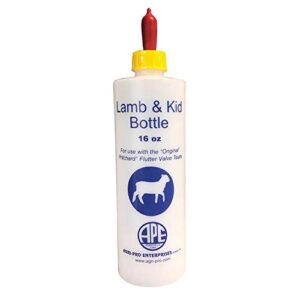 agri-pro enterprises lamb & goat kit bottle with original pritchard teat - 16 oz
