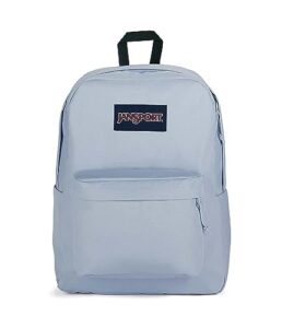 jansport superbreak backpack - durable, lightweight premium backpack - blue dusk