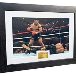Large A3+ Print Mike Tyson vs Trevor Berbick 'DAWNING OF A NEW ERA' 12x8 A4 Autographed Signed Photo Photograph Picture Frame Boxing Gift 1