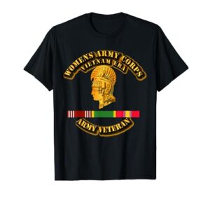 womens army corps vietnam era veteran mother day gift t-shirt