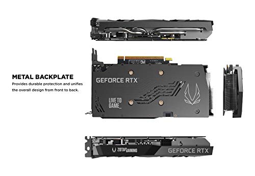 ZOTAC Gaming GeForce RTX 3060 Twin Edge OC 12GB GDDR6 192-bit 15 Gbps PCIE 4.0 Graphics Card, IceStorm 2.0 Cooling, Active Fan Control, Freeze Fan Stop ZT-A30600H-10M