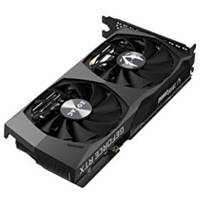 ZOTAC Gaming GeForce RTX 3060 Twin Edge OC 12GB GDDR6 192-bit 15 Gbps PCIE 4.0 Graphics Card, IceStorm 2.0 Cooling, Active Fan Control, Freeze Fan Stop ZT-A30600H-10M