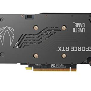 ZOTAC Gaming GeForce RTX 3060 Twin Edge OC 12GB GDDR6 192-bit 15 Gbps PCIE 4.0 Graphics Card, IceStorm 2.0 Cooling, Active Fan Control, Freeze Fan Stop ZT-A30600H-10M