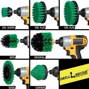 Drill Brush Power Scrubber by Useful Products - Cleaning Supplies - Oven Cleaner - Cast Iron Cleaner - Kitchen Cleaning Supplies - Cleaning Kits - Kitchen Accessories - Stove Top Cleaner - Scrub Brush