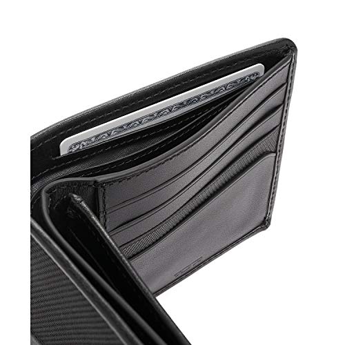 TUMI - Alpha Global Center Flip Passcase Wallet for Men - Black