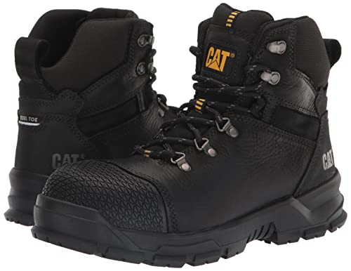 Caterpillar Men's Accomplice Steel Toe Waterproof Construction Boot, Black, 10.5