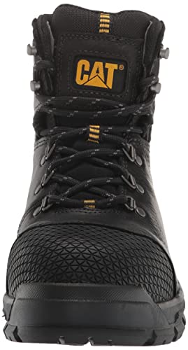 Caterpillar Men's Accomplice Steel Toe Waterproof Construction Boot, Black, 10.5