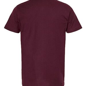 Tultex Unisex Tee (Burgundy, 2X Large)