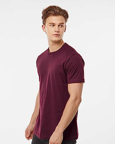 Tultex Unisex Tee (Burgundy, 2X Large)