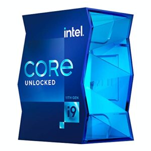 intel core i9-11900k desktop processor 8 cores up to 5.3 ghz unlocked lga1200 (intel 500 series & select 400 series chipset) 125w