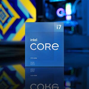 Intel® Core™ i7-11700F Desktop Processor 8 Cores up to 4.9 GHz LGA1200 (Intel® 500 Series & Select 400 Series Chipset) 65W