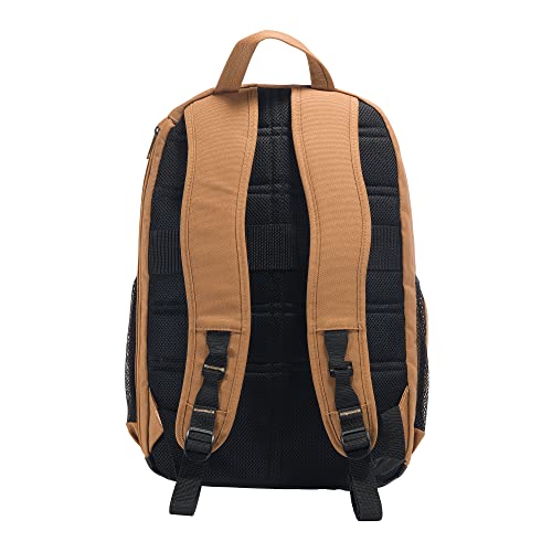 Carhartt Force Advanced Backpack with 15-Inch Laptop Sleeve, Tablet Storage, and Portable Charger Compartment, Carhartt Brown