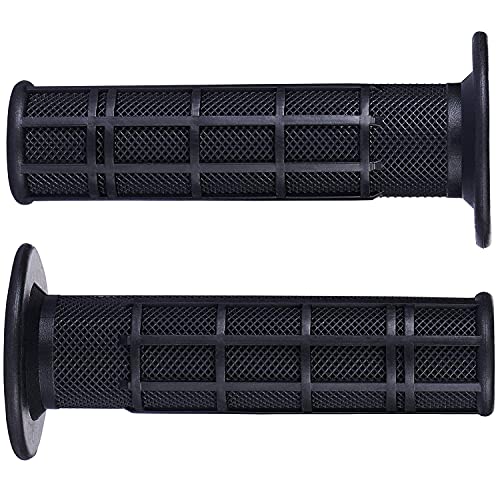 APPYU 78inch ATV Grips Universal Handlebar Grips Soft Rubber Motorcycle Grip for ATV Polaris Thumb Throttle Kid Youth 4 Wheeler Quad 400ex Klf110 Klt110 Klf220 Klt200 (Black)