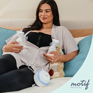 Motif Medical, Twist, Double/Single Electric Breast Pump for Breastfeeding