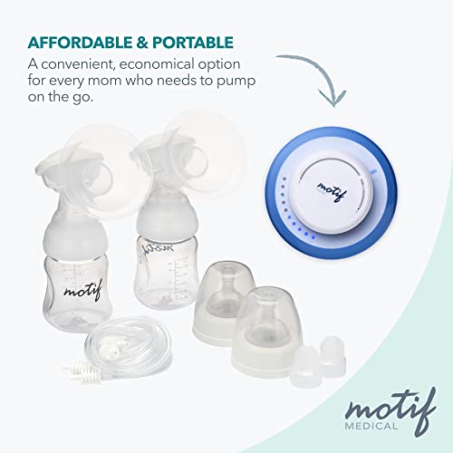 Motif Medical, Twist, Double/Single Electric Breast Pump for Breastfeeding