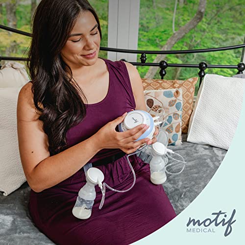 Motif Medical, Twist, Double/Single Electric Breast Pump for Breastfeeding