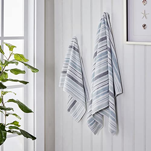 SKL Home by Saturday Knight Ltd. Farmhouse Stripe Bath Towel,Multi 28x54