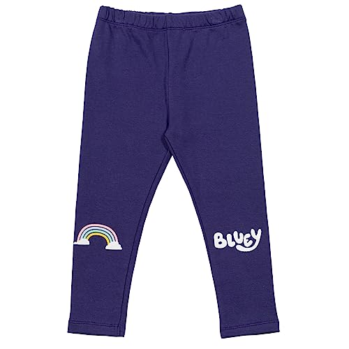 Bluey Bingo Toddler Girls Fleece Hoodie and Leggings Outfit Set Pink/Purple 5T