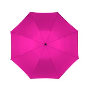 shedrain unbelievabrella inverted, upside down, automatic open & close car umbrella – windproof & rainproof - heavy duty, double layer reverse canopy protects men & women from outdoor wind & rain (hot pink)