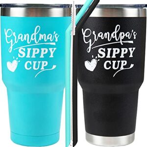 grandma and grandpa mugs, grandma sippy cup, christmas gifts, grandpa cups, grandpa sippy cup tumbler, birthday gifts for grandparents, grandparent cups and mugs, grandma gifts from grandchildren