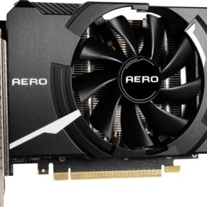 MSI Gaming GeForce RTX 3060 12GB GDRR6 192-Bit HDMI/DP PCIe 4 Single Fan Ampere OC ITX Graphics Card (RTX 3060 AERO ITX 12G OC)