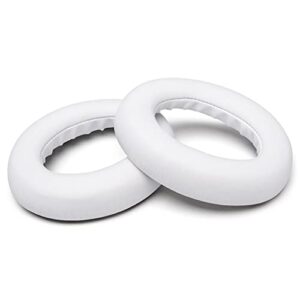 WC Wicked Cushions Upgraded Replacement Ear Pads for Bose 700 Noise Cancelling Headphones (NC700) - Softer PU Leather, Luxurious Memory Foam, Added Thickness, Extra Durable Ear Cushions | (White)