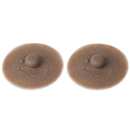 Vollence Adhesive Silicone Nipples Reusable Attachable Nipple for Breast Forms