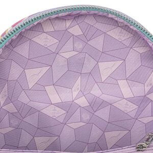 Loungefly Disney Crystal Sidekicks All Over Print Womens Double Strap Shoulder Bag Purse