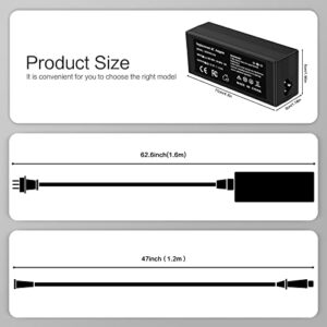 65W Replacement AC Adapter Laptop Charger for Dell Latitude 13 3301 3310 3390 14 3400 3410 3420 3490 15 3500 3510 3520 3590 Vostro 13 5301 5390 14 5401 5402 5490 15 3558 3559 Power Cord