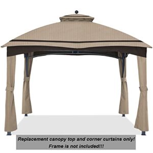 ABCCANOPY Riplock Gazebo Replacement Top for Lowe's Allen Roth #GF-12S004B-1