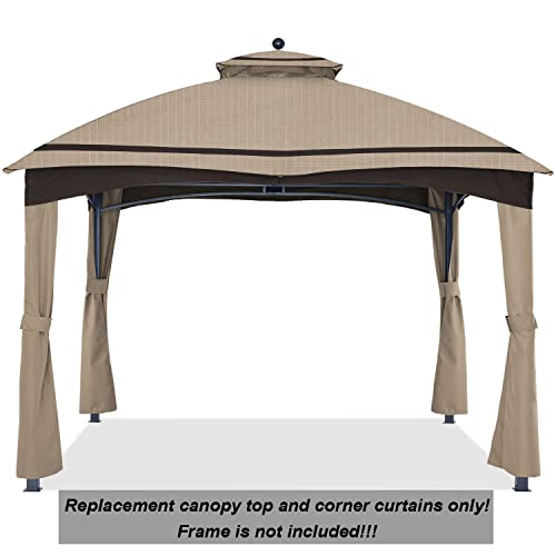 ABCCANOPY Riplock Gazebo Replacement Top for Lowe's Allen Roth #GF-12S004B-1