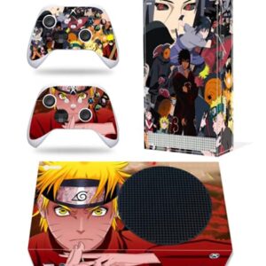 Xbox Series S Console and Controller Skin Set, Anime Skin Wrap Decal Kit