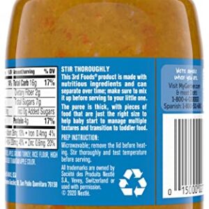 Gerber Mealtime for Baby 3rd Foods Baby Food Jar, Harvest Turkey Dinner, Advanced Texture with No Artificial Flavors or Colors, 6 OZ Glass Jar (Pack of 12)